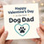 Valentine’s Day Card for Dog Dad - Happy Valentine’s Day to the Best Dog Dad, Heart & Paw Design - Cute Card from the