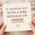 It Started Out With a Kiss Message on Hinge Card - Funny Love/Anniversary Card for Boyfriend, Girlfriend or Partner - Dating App Romance