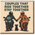 Couples That Ride Together Stay Together Motorbike Card, Biker Couple Anniversary or Valentine's Card for Husband Wife Boyfriend Girlfriend, Motorcycle Love