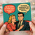 Funny Retro Comic Birthday Card for Him - Romantic Man vs Average Poo Weighs - Vintage Humour Card for Boyfriend or Husband