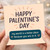 Happy Palentine's Day Card for Friend - Heartfelt Friendship Message - 'My World Is a Better Place Because You Are in It' - Cute Palentine Greeting