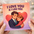 I Love You & I Like You Card - Romantic Anniversary or Valentine’s Card for Partner, Boyfriend, Girlfriend, Husband or Wife - Cute Couples Greeting with Envelope