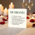 Husband Card - My Perfect Match, Handsome Clever & Funny, Best Cuddles - Sweet & Playful Love/Anniversary Card from Wife, for Birthday or Valentine's Day