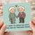 Funny Anniversary Card for Partner - I Want to Grow Old with You and Get Matching Perms - Cute Love Card for Husband, Wife, Boyfriend or Girlfriend - Romantic Valentine’s Day