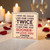 Romantic Valentine's Day Card - I Wish We Could Live Our Lives Twice, So I Can Find You Sooner and Love You Longer - Heartfelt Love/Anniversary Card for Partner, Husband, Wife, Boyfriend or Girlfriend