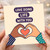 Love Doing Life With You Greeting Card - Romantic Anniversary & Valentine's Day Card for Partner, Boyfriend or Girlfriend - Heart Hands Illustration - Cute Love - Blank Inside