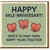 Happy Vale-nniversary Card - Cute Pun Love/Anniversary Card with Heart Characters - For Partner, Boyfriend, Girlfriend, Husband or Wife - Here's to Many More Happy Years Together