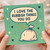 Funny Love Card - I Love the Rubbish Things You Do - Cute Bin Bag Design - Anniversary or Valentine’s Card for Partner, Boyfriend or Girlfriend - Blank Inside