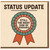 Funny Rude Birthday Card - Status Update: Still the Right Side of Shaggable - Adult Humour for Him or Her, Friend or Partner