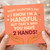 Funny Valentine’s Day Card - I Know I’m a Handful But That’s Why You Have 2 Hands - Cheeky Card for Partner, Boyfriend, Girlfriend, Husband or Wife
