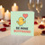 Cute Be Mine Boyfriend Card - Chick with Heart Balloon - Romantic Love/Anniversary Valentine’s Card for Boyfriend