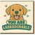 You Are Labradorable Card - Cute Labrador Dog Pun Love/Anniversary Greeting Card - Funny Romantic Dog for Partner or Valentine's Day