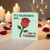 Funny Valentine’s Day Card - Cute Rose Pun ‘It’s Valentine’s Day… And I’m Thorny!’ - Cheeky Romantic Card for Partner, Boyfriend or Girlfriend