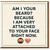 Funny Beard Pun Love Card - Am I Your Beard? I'm Very Attached To Your Face - Anniversary or Valentine Card for Boyfriend, Husband or Partner - Cute Bearded Humour - Blank Inside
