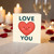 Cute 'Love You' Heart Card - Anniversary, Valentine’s Day or Just Because Greeting Card for Partner, Boyfriend or Girlfriend - Blank Inside