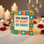 You Make My Heart Go Fado Card - Cute Pun Love & Anniversary Card for Partner, Valentine’s Day, Romantic Floral Tile Design