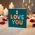 I Love You Card - Colourful Block Letters Romantic Greeting Card for Valentine's Day, Anniversary or Just Because - Cute Love for Him or Her, Partner, Boyfriend or Girlfriend