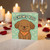 I Chews You Dog Love Card - Cute Punny Puppy Illustration with Bones - Anniversary or Valentine's Day Card for Him or Her - Funny Romantic Greeting