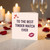 To The Best Tinder Match Ever Card - Funny Valentine’s Day or Anniversary Card for Boyfriend, Girlfriend or Partner - Romantic Dating with Hearts and Kiss - Blank Inside