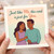 Just Like Me, This Card Is Just for You - Romantic Love Card - Cute Couple Illustration - Anniversary, Valentine's Day or Because