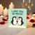 Cute Penguin Couple I Love You So Much Card - Romantic Love/Anniversary or Valentine’s Day Card for Partner, Boyfriend, Girlfriend, Husband or Wife
