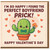 Funny Rude Boyfriend Valentine’s Day Card - Cute Cactus Pun - I’m So Happy I Found the Perfect Boyfriend Prick - Adult Humour Love Card