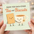 Made For Each Other Tea and Biscuits Couples Card, Cute Pun Love/Anniversary Greeting for Partner, Boyfriend, Girlfriend or Husband/Wife, Blank Inside