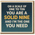 Funny Love Card - On a Scale of One to Ten You Are a Solid Nine and I'm the One You Need - Anniversary or Valentine's Day Card for Partner