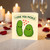 I Love You Pickle Card - Cute Pun Pickle Couple Love/Anniversary Card - Funny Valentine’s for Boyfriend, Girlfriend, Husband or Wife - Kawaii Hearts Design