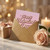 Happy Valentine's Day Card - Romantic Pink Gradient Typography - Love Greeting Card for Partner or Couple