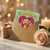 I'm Bananas About You Monkey Card - Cute Funny Valentine's Day or Anniversary Greeting, Romantic Pun with Bananas and Hearts