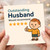Outstanding Husband Would Recommend Funny Greeting Card - Cute 5-Star Review Design for Husband - Anniversary, Valentine's or Birthday Card from Wife