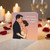 I Am Yours Romantic Couple Greeting Card - Love & Anniversary Card for Partner, Husband or Wife - Sweet Embrace Illustration - Wedding, Engagement or Valentine’s Day