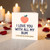 I Love You With All My Bum Funny Card - I’d Say Heart But My Bum Is Bigger - Romantic Love/Anniversary or Valentine’s Card for Partner, Him or Her - Peach Illustration