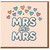 Mrs and Mrs Wedding Card - Cute Hearts Design, Congratulations Card for Two Brides, & Couple, Same-Sex Marriage Celebration