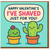 Funny Rude Valentine's Day Card - Cactus Pun 'I've Shaved Just For You' - Cute Cheeky Love Card for Boyfriend, Girlfriend, Husband or Wife