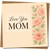 Love You Mom Floral Watercolour Card - 145mm Square Greeting Card - For Mum - Mother’s Day or Birthday, Includes Kraft Envelope