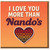 I Love You More Than Nando's Funny Love & Anniversary Card - Romantic Valentine’s Day Heart Design - Humorous UK Greeting Card for Partner