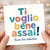 Ti Voglio Bene Assai Italian Valentine’s Day Card - Colourful Typography Love Card, Buon San Valentino Message, Cute Romantic for Partner or Loved One