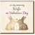 To My Amazing Wife on Valentine’s Day Card - Cute Bunny Illustration, Romantic Card for Wife, Blank Inside