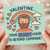 Funny Valentine's Card for Him - Bearded Boyfriend or Husband - 'Your Beardy Hair Is Beyond Compare' - Cute Rainbow Hearts Design