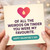 Funny Valentine’s Day Card for Partner - Of All the Weirdos on Tinder You Were My Favourite - Humorous Love Card for Boyfriend, Girlfriend, Husband or Wife