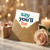 Funny 'Say You'll Be Wine' Card - Wine Pun Love/Anniversary Card for Partner, Boyfriend or Girlfriend - Pun Valentine