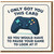 Funny Gamer Birthday Card - Pause Your Game - Video Game Controller Joke Card for Gamers, Friends & Family