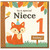 1st Birthday Niece Card - To a Special Niece 1 Today