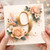 9th Birthday Card, Floral Gold Number 9 Birthday Card