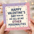 Funny Valentine’s Day Card - From Me and All of My Other Personalities - Humorous Card for Partner, Boyfriend, Girlfriend, Husband or Wife