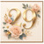 29th Birthday Card, Elegant Floral Gold Number 29 Card