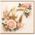 47th Birthday Card, Floral Gold Number 47 Birthday Card