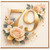 79th Birthday Card, Floral Gold 79 Birthday Card